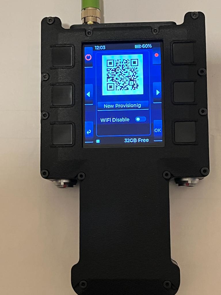 MGT SST-44 portable digital stethoscope front view showing display